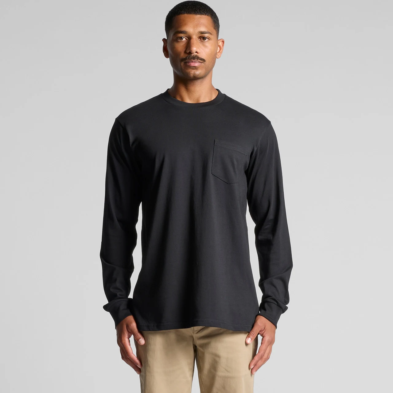 Classic Pocket L/S Tee - Detail View