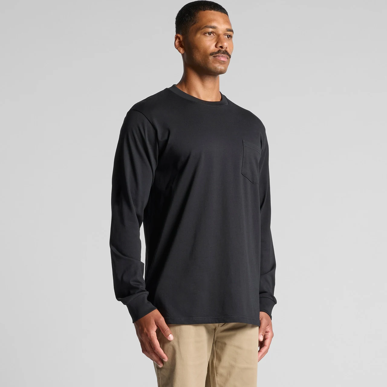 Classic Pocket L/S Tee - Detail View