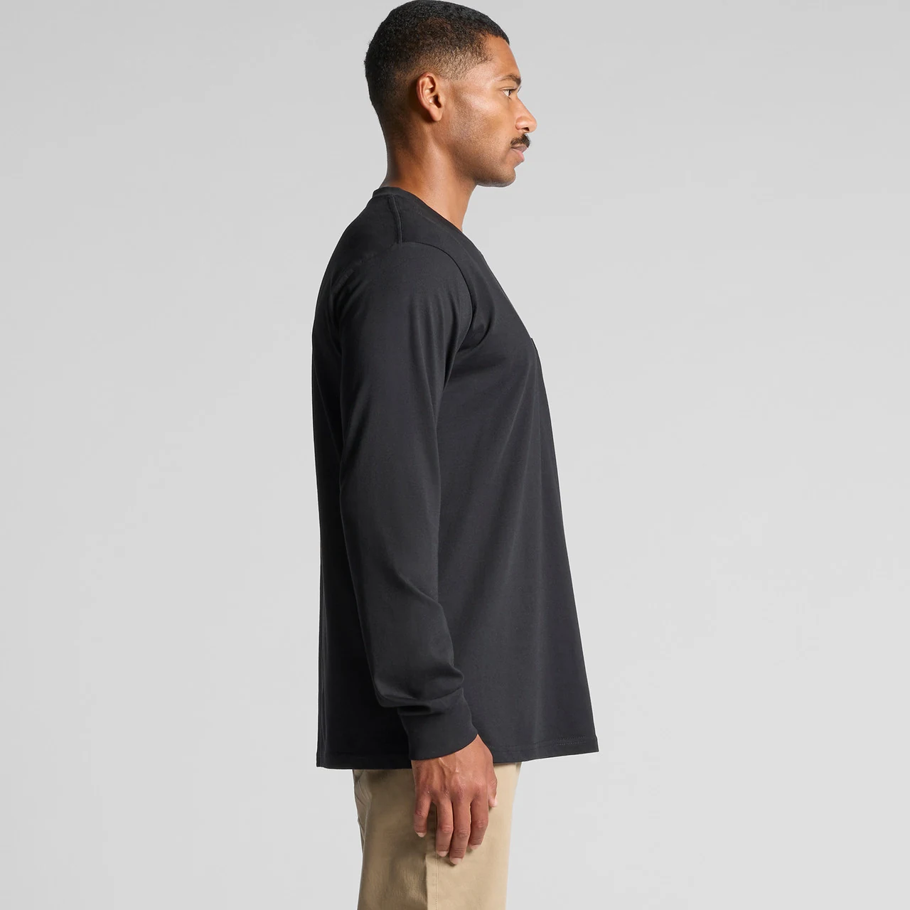 Classic Pocket L/S Tee - Detail View