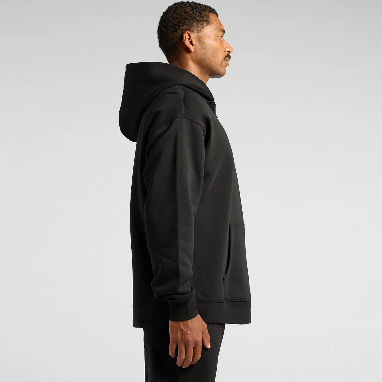 Relax Half Zip Hood - Detail View