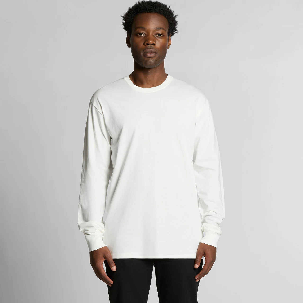 Staple Organic L/S Tee - Detail View