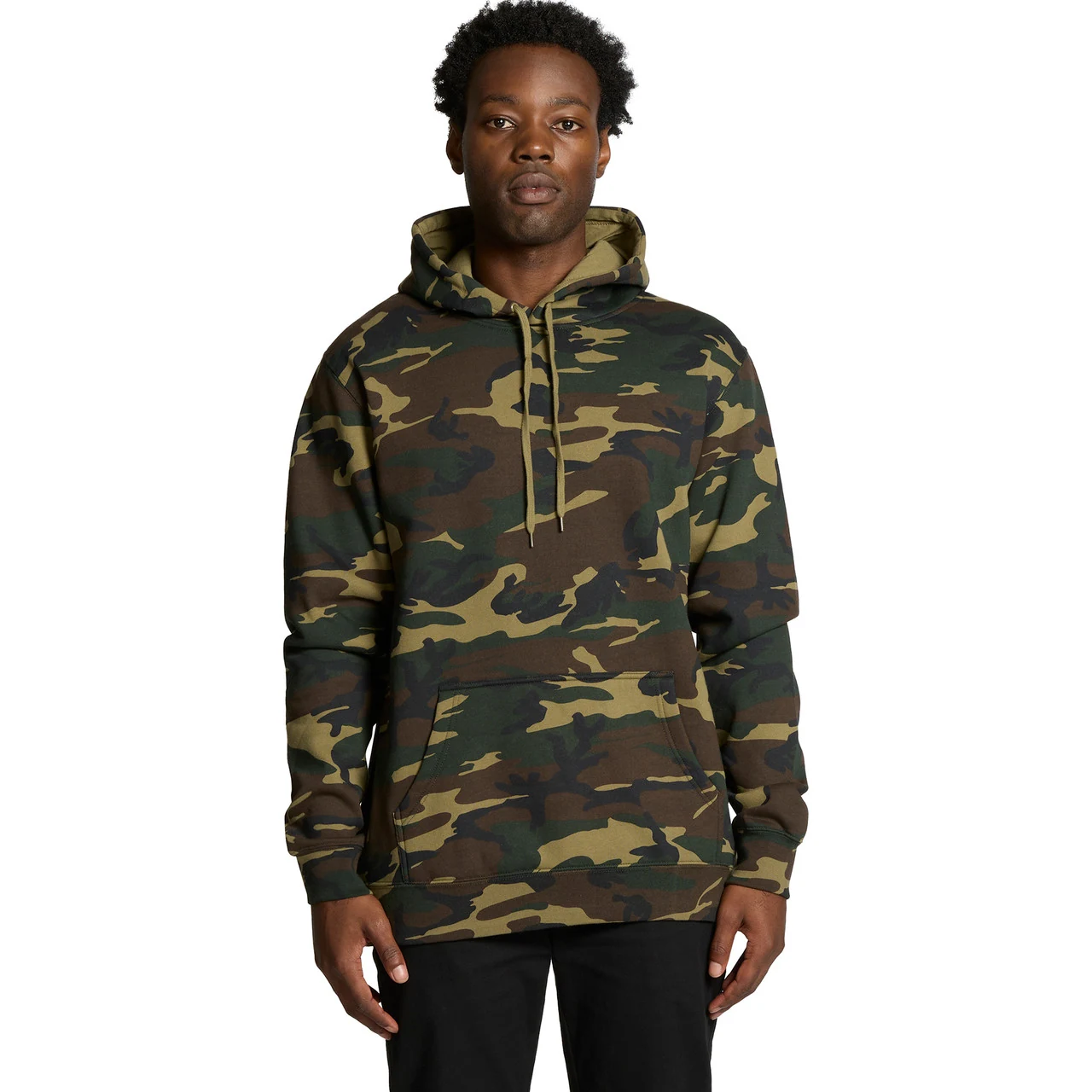 Stencil Camo Hood - Detail View