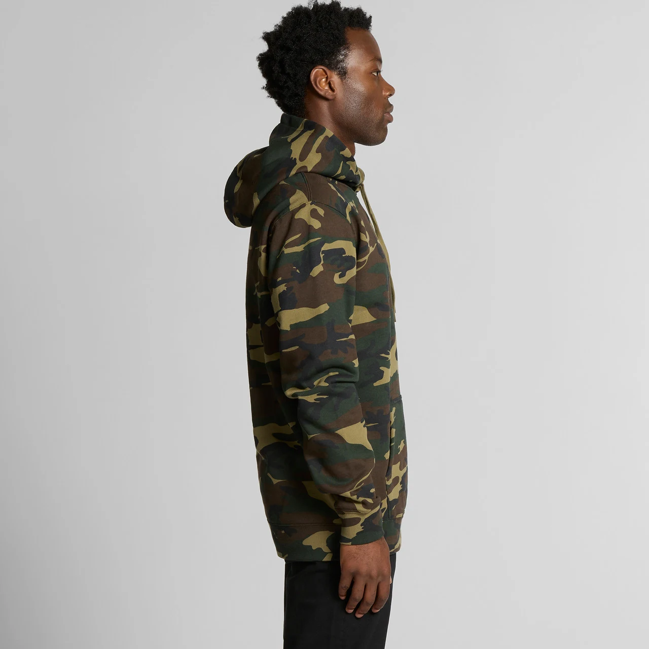 Stencil Camo Hood - Detail View