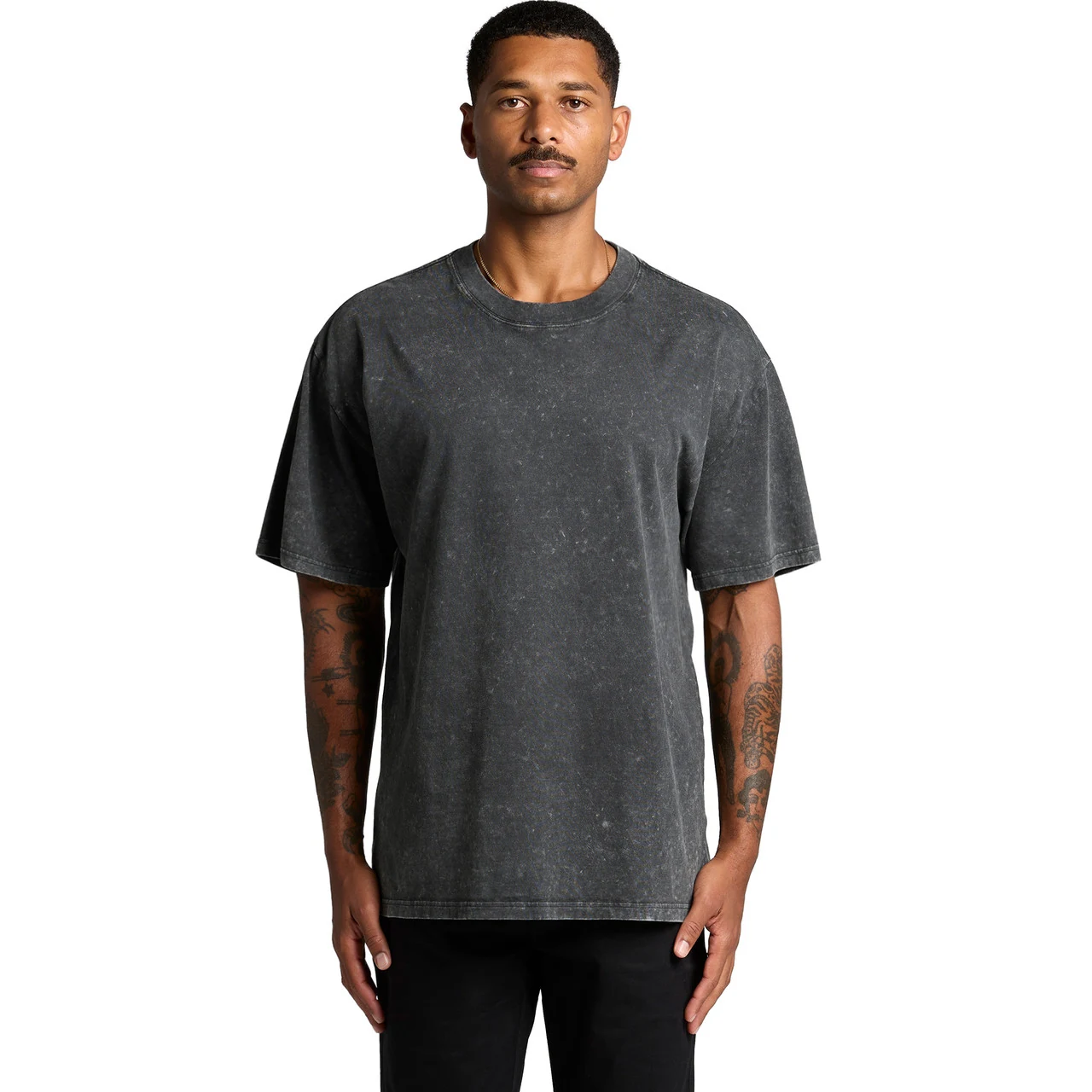 Stone Wash Heavy Tee - Detail View