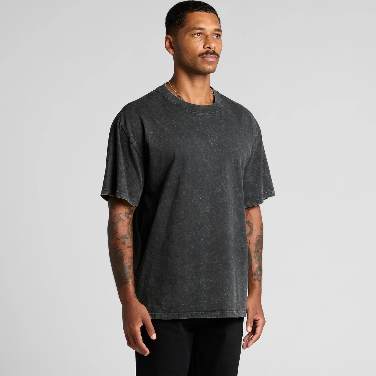 Stone Wash Heavy Tee - Detail View