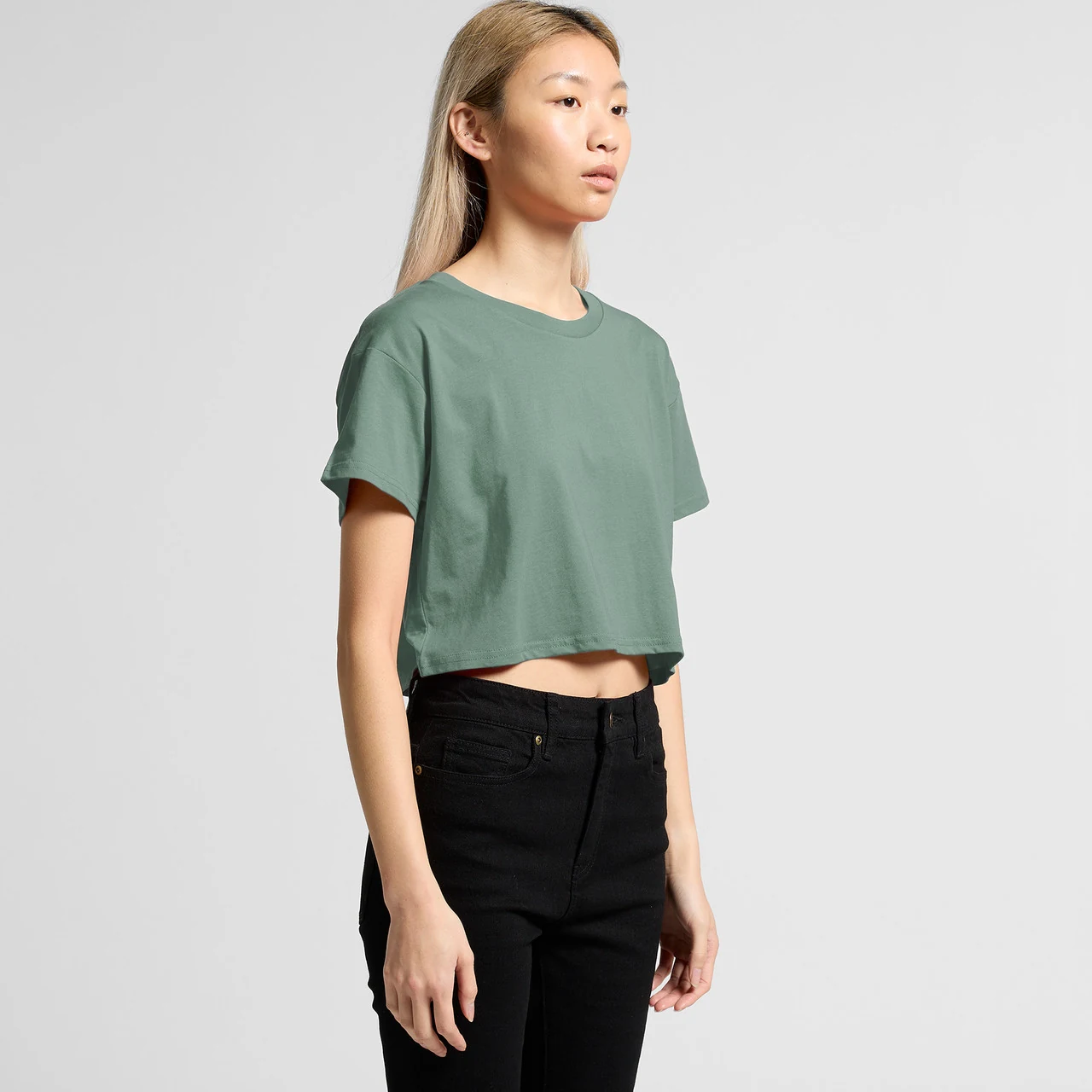 Wo's Crop Tee - Detail View