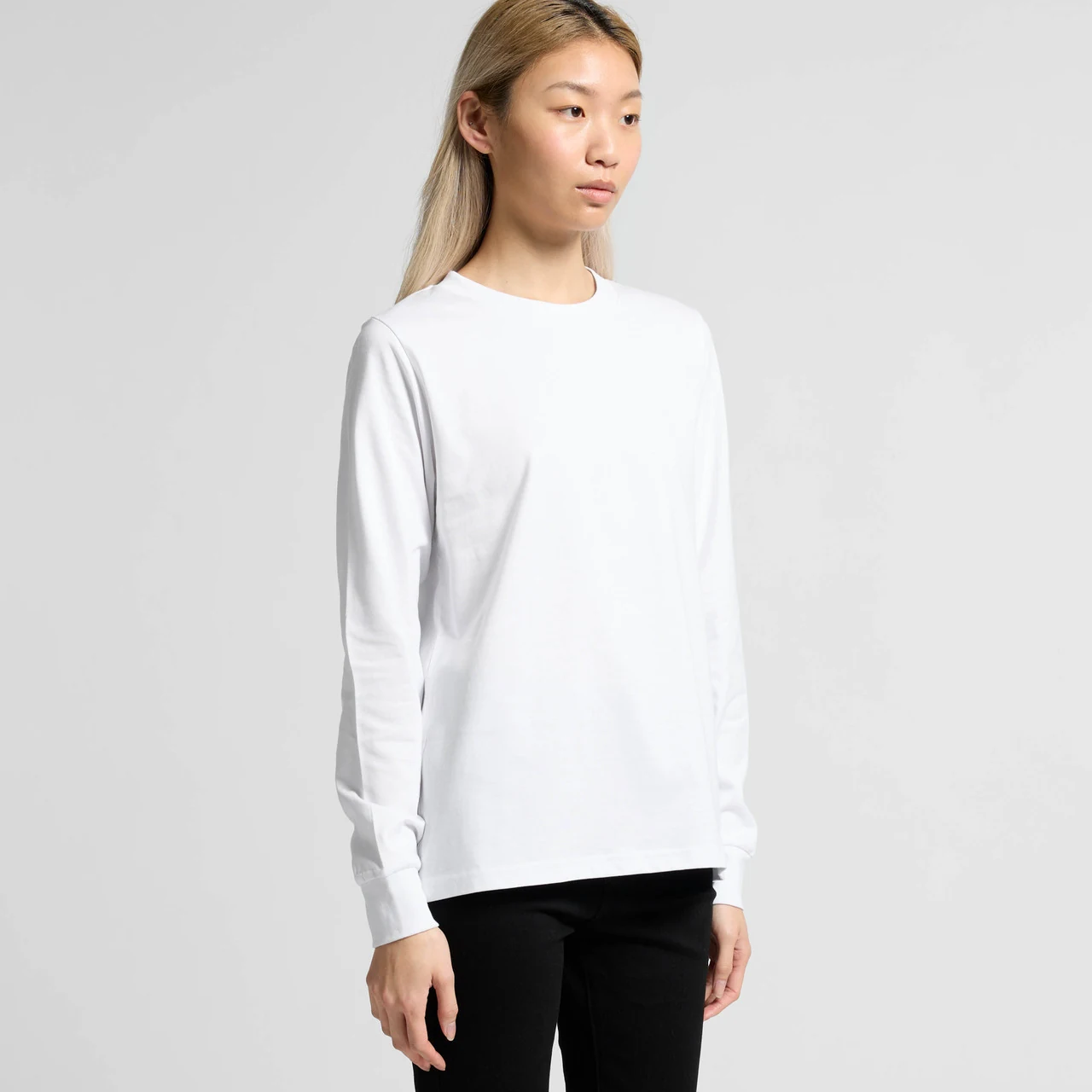 Wo's Maple L/S Tee - Detail View