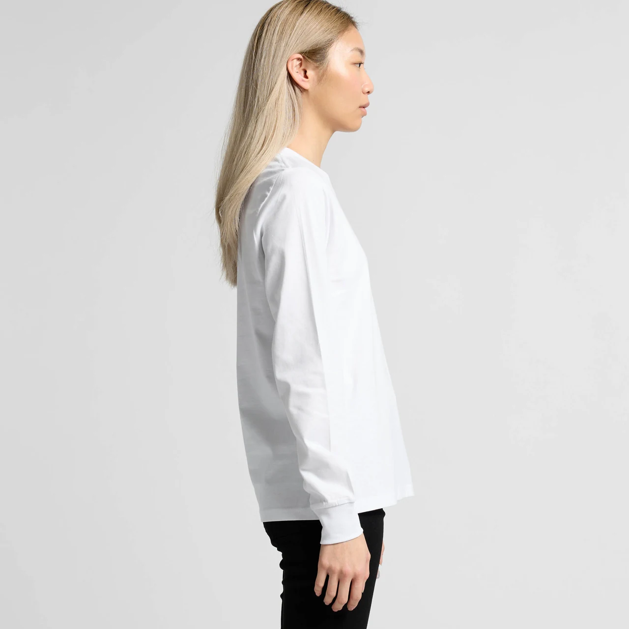 Wo's Maple L/S Tee - Detail View