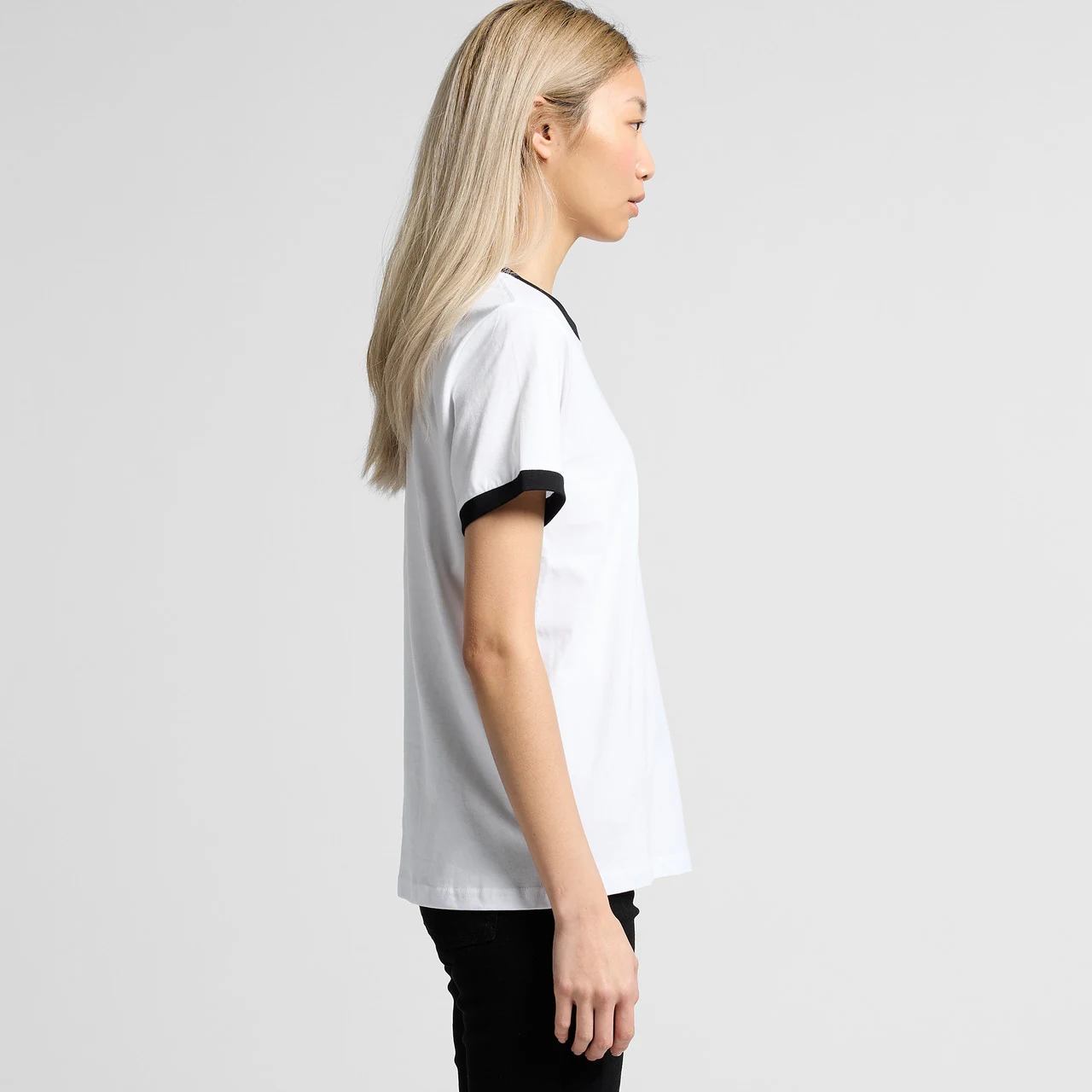 Wo's Maple Ringer Tee - Detail View