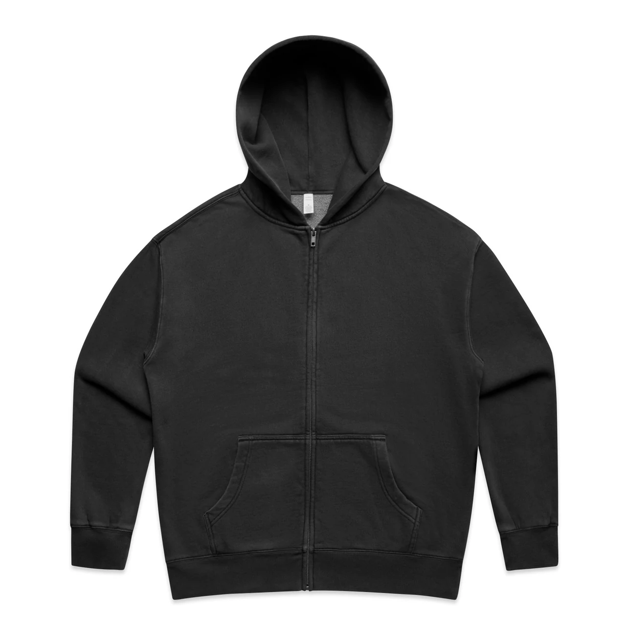 Wo's Relax Faded Zip Hood - Detail View